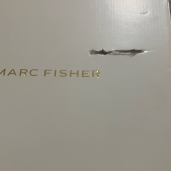 Marc Fisher Leopard fabric booties block heel NIB boots fall winter animal print - Picture 5 of 6